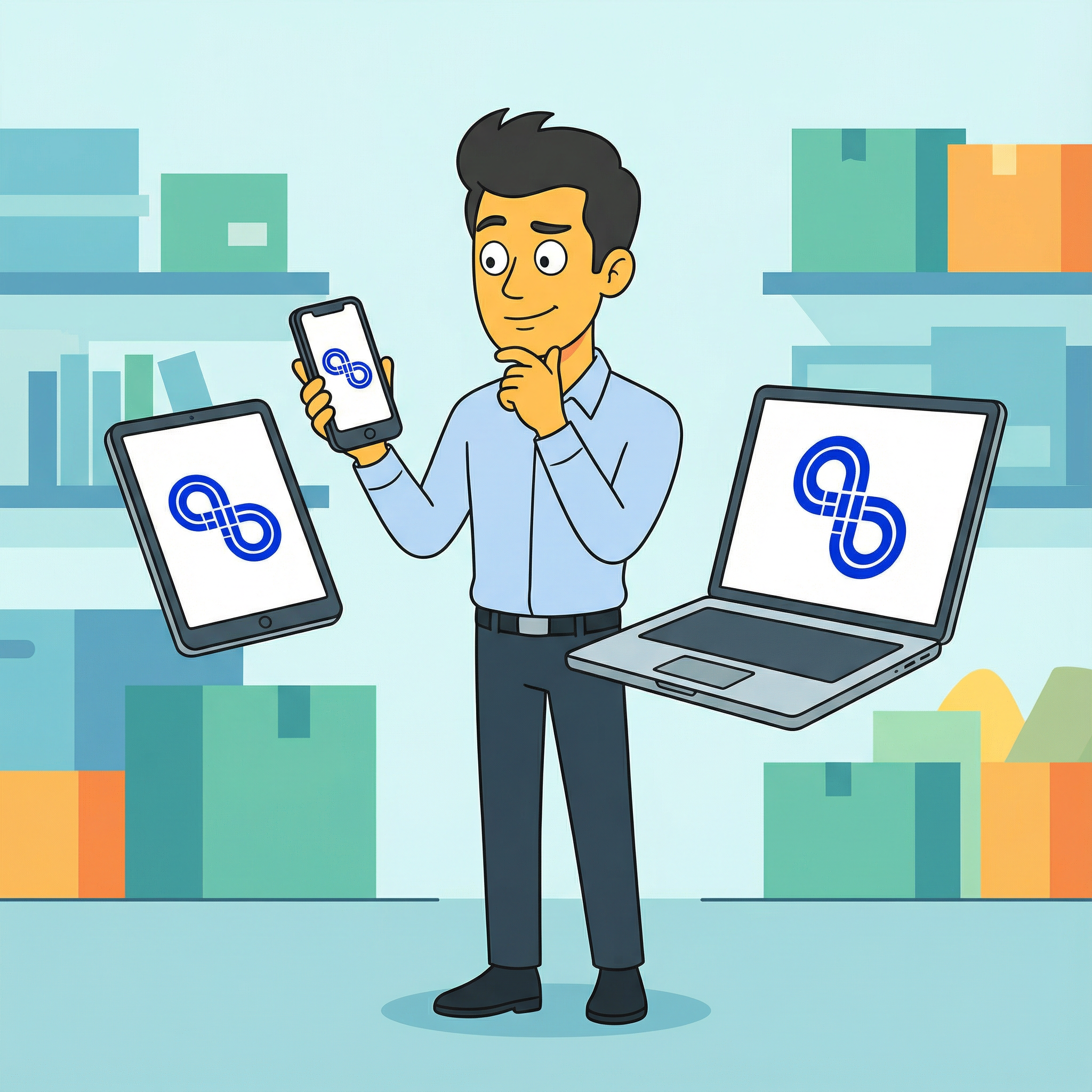 Система учёта на складе: как организовать без внедрения WMS и выбрать подходящее ПО