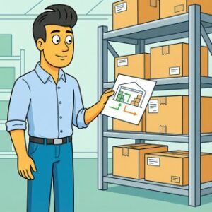 Оптимизация маршрута комплектовщика и складских операций