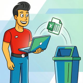 Почему Excel больше не справляется со складом, и что использовать вместо него?