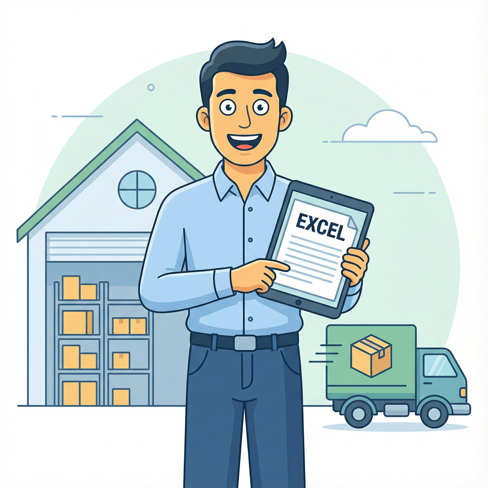 Приоритетное пополнение запасов в Excel с вероятностными прогнозами