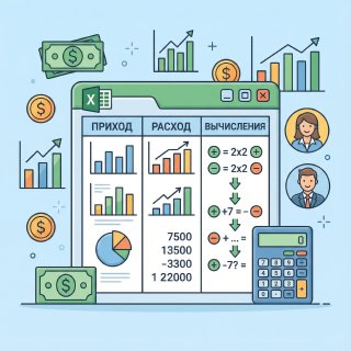 Как вести учёт прихода и расхода товаров в Excel