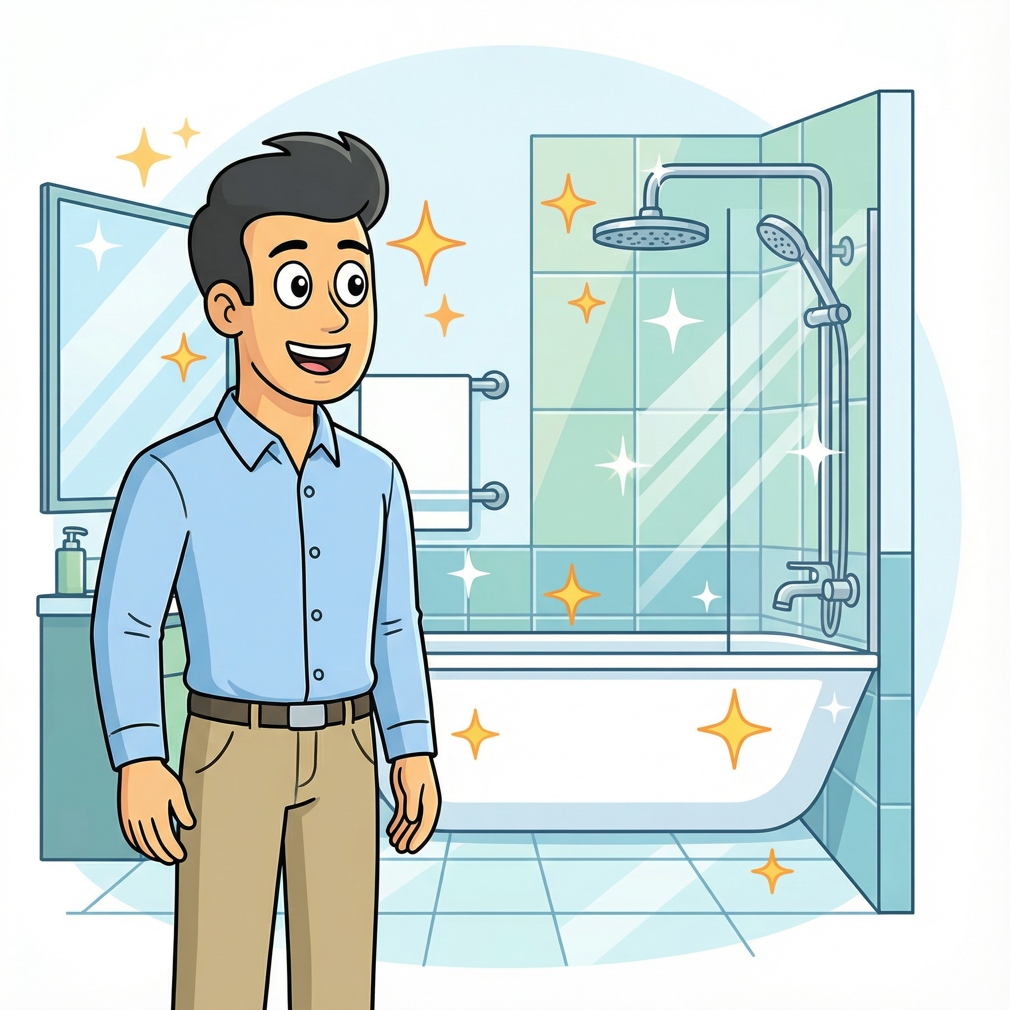 Стандарт уборки ванной комнаты для отелей: чистота, которая видна с порога