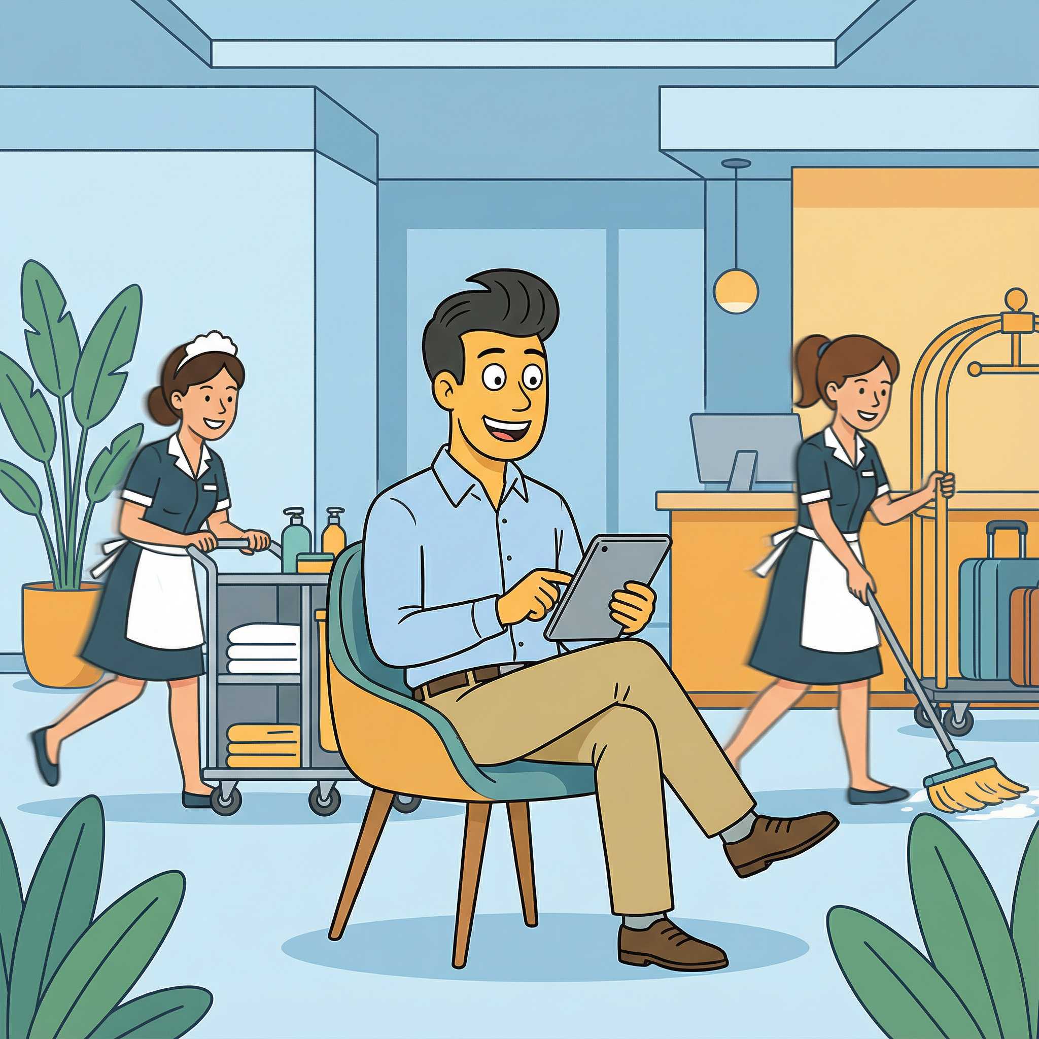 Управление персоналом гостиницы: системный подход