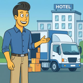 Логистика поставок на склад отеля: маршруты, частота, взаимодействие с поставщиками